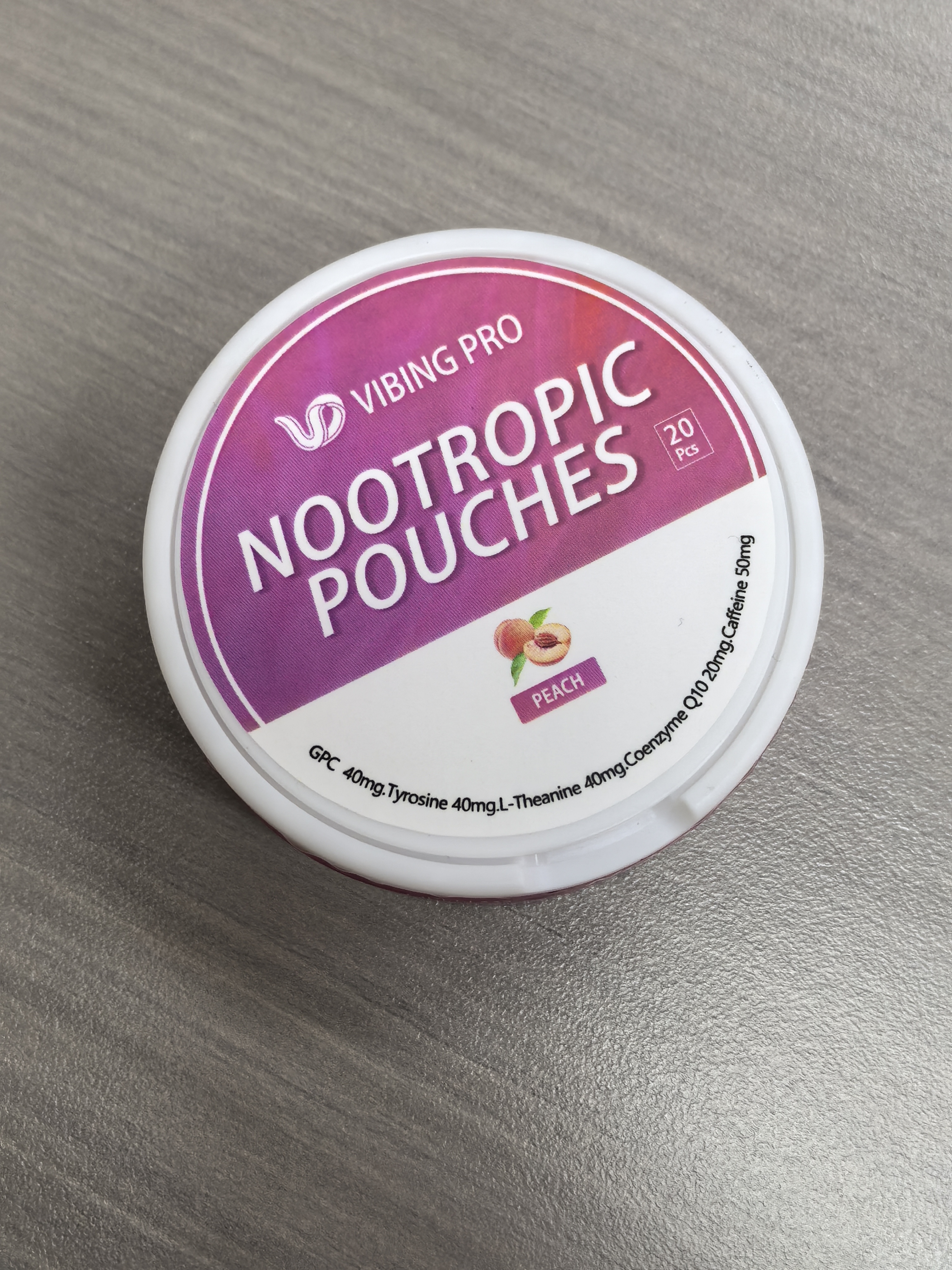 Peach - Nootropic Pouches